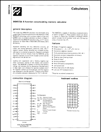 Click here to download MM5734N/A+ Datasheet