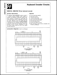 Click here to download MM5745N Datasheet