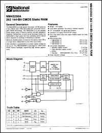 Click here to download NM43256AMX12L Datasheet