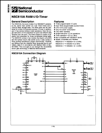 Click here to download NSC810AD3M/A+ Datasheet