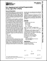Click here to download PAL10016LC4CJ Datasheet