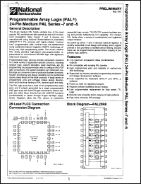 Click here to download PAL20R8AJM/883C Datasheet