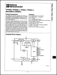 Click here to download TP3020J1 Datasheet