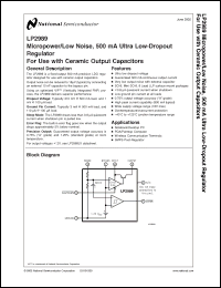 Click here to download LP2989ILD-2.5 Datasheet