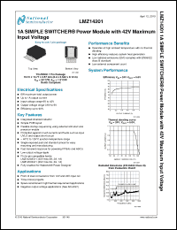 Click here to download LMZ14201TZE-ADJ Datasheet