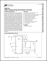 Click here to download LM5118MHX Datasheet