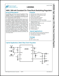 Click here to download LM5008AMM Datasheet