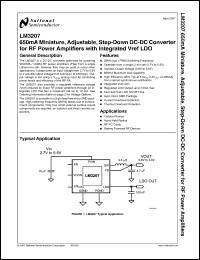 Click here to download LM3207TLX Datasheet