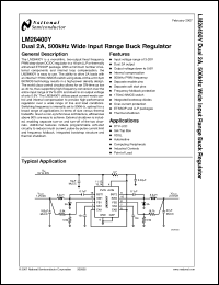 Click here to download LM26400YSDX Datasheet