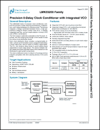 Click here to download LMK03200 Datasheet