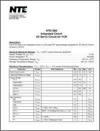 Click here to download NTE1268 Datasheet