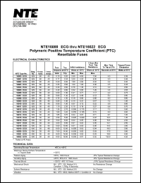 Click here to download NTE16008-ECG Datasheet