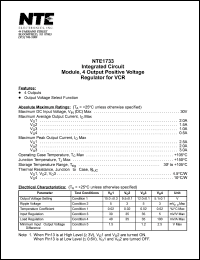 Click here to download NTE1733 Datasheet