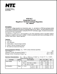 Click here to download NTE1917 Datasheet