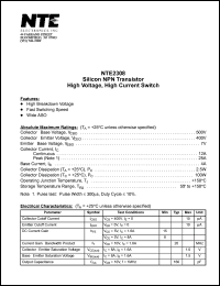 Click here to download NTE2308 Datasheet