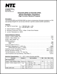 Click here to download NTE2350 Datasheet