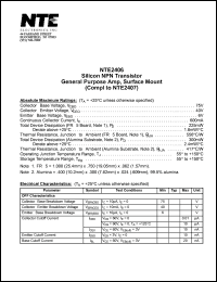 Click here to download NTE2406 Datasheet