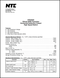 Click here to download NTE2642 Datasheet