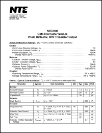 Click here to download NTE3105 Datasheet