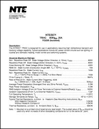 Click here to download NTE5671 Datasheet