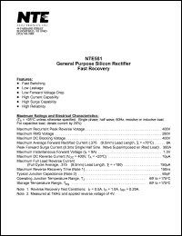 Click here to download NTE581 Datasheet