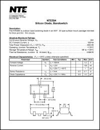 Click here to download NTE594 Datasheet