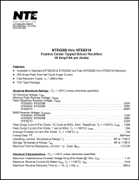 Click here to download NTE6210 Datasheet