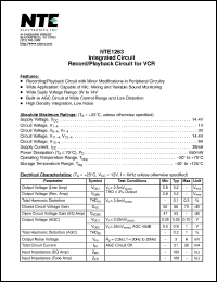 Click here to download NTE1263 Datasheet