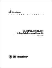 Click here to download KGL4210 Datasheet