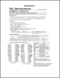 Click here to download MSM54V16255A-45TS-K Datasheet