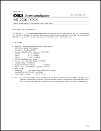 Click here to download ML2201 Datasheet