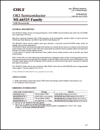 Click here to download ML66525B-xxTB Datasheet