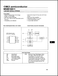 Click here to download MSM16811P-RS Datasheet