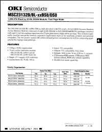 Click here to download MSC23132-10BS8 Datasheet