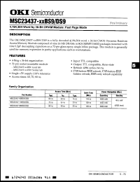 Click here to download MSC23437-70DS9 Datasheet