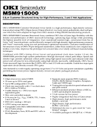 Click here to download MSM7U081QFP80P Datasheet