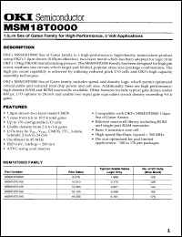 Click here to download MSM18T0190QFP176P Datasheet