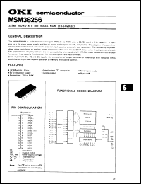 Click here to download MSM38256ARS Datasheet