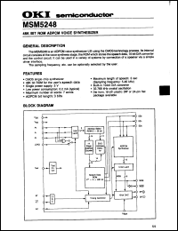 Click here to download MSM5248-01RS Datasheet