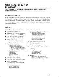 Click here to download MSM66301SS Datasheet