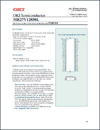 Click here to download MR27V12850L-XXXTN Datasheet