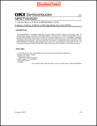 Click here to download MR27V6452DMA Datasheet