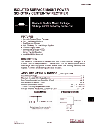 Click here to download OM4215SM Datasheet