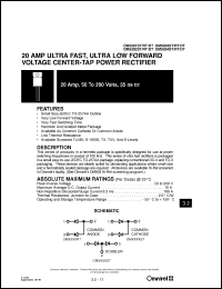 Click here to download OM5301ST Datasheet