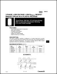 Click here to download OMS520 Datasheet