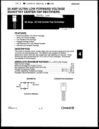 Click here to download OM4412ST Datasheet