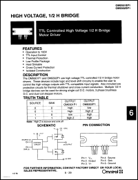 Click here to download OM9301SP1 Datasheet