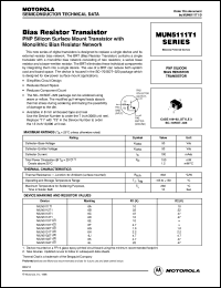 Click here to download MUN5111T1 Datasheet