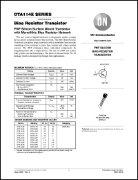 Click here to download DTA143TRLRA Datasheet