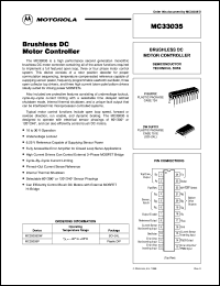 Click here to download MC33035DWR2 Datasheet